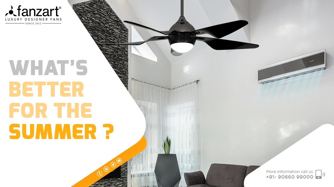 Using a Fan with the AC? Fanzart explains the benefits Fanzart Fans